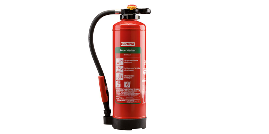 roter Feuerlöscher